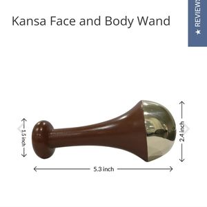 Kansa face and body wand. NWOT. ayurvedic products. $58.50 onine. Sold out
